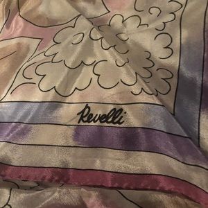 Revelli silk scarf 30x30